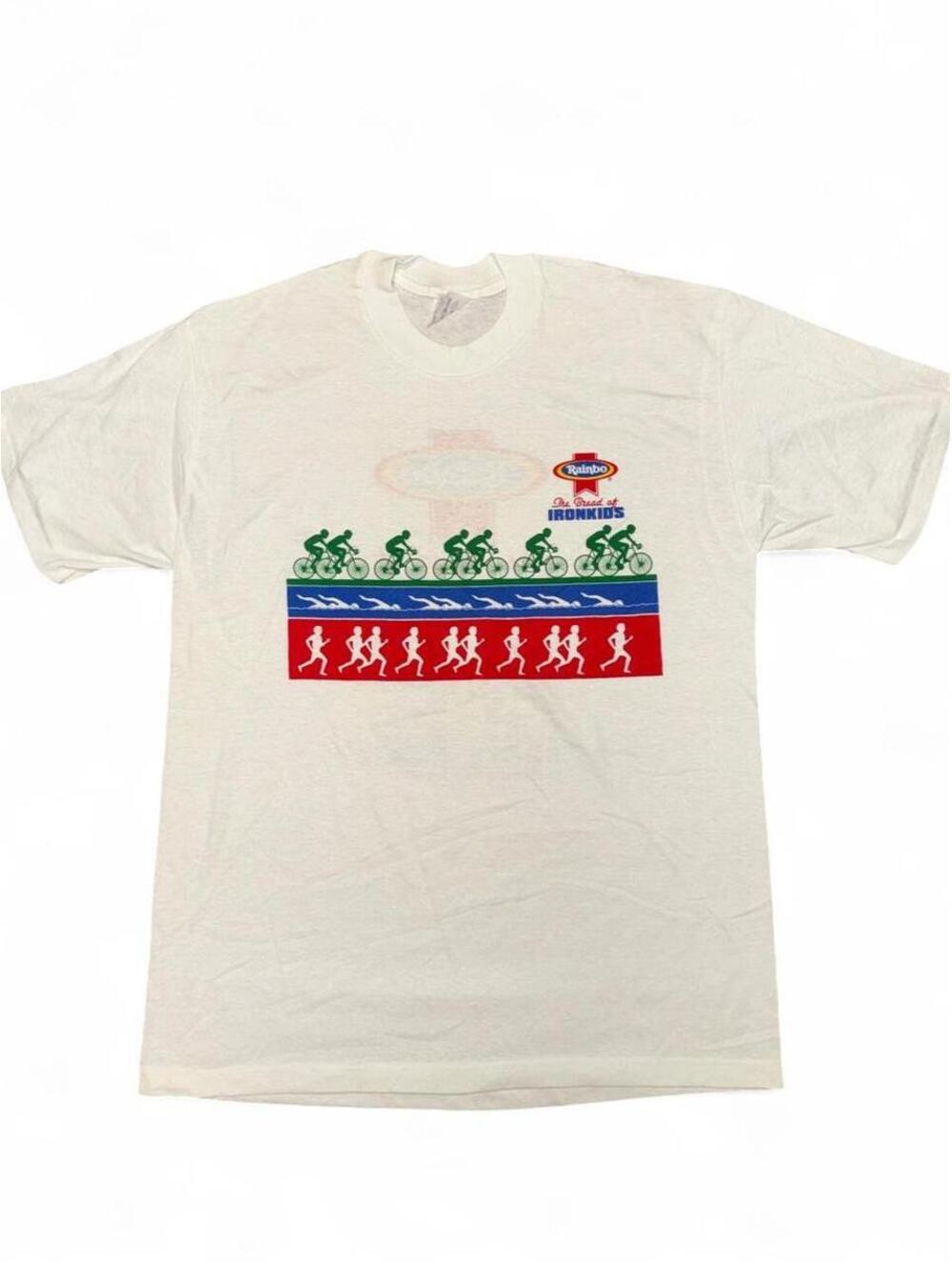 VTG 1988 IronKids Rainbo Triathlon T-shirt